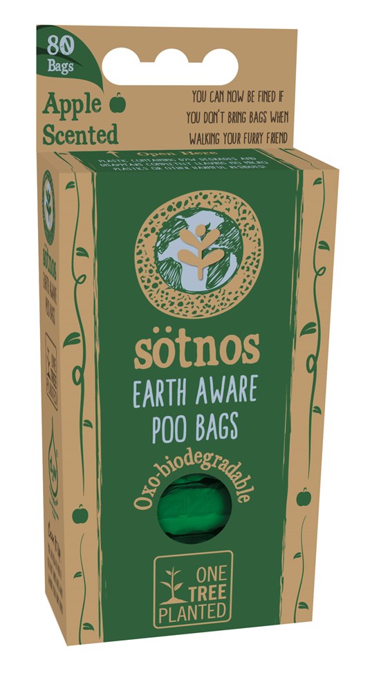 Sotns Bio Poop Bags 4 rolls of 20