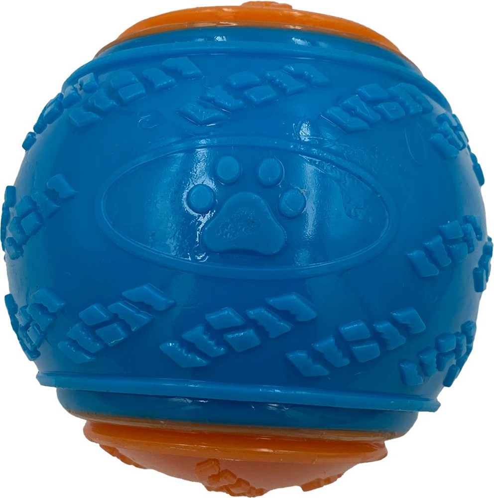 TPR Ball with Squeaker Mixed Colours 3.5" (9cm)