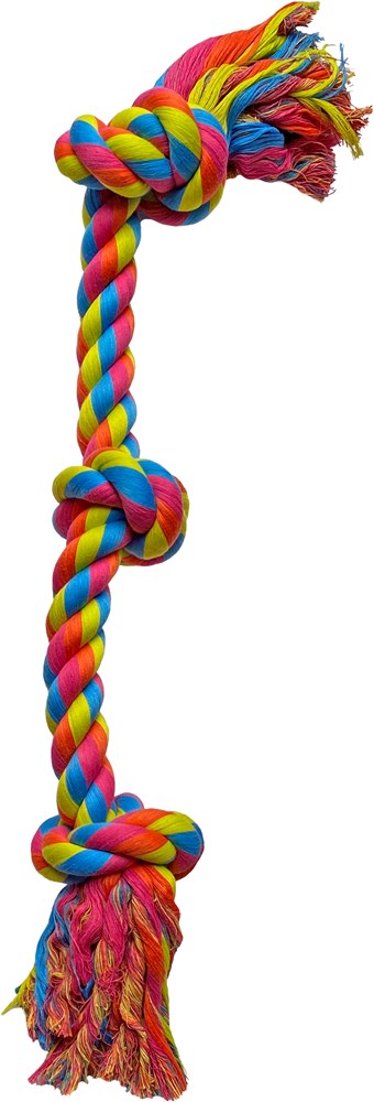 Hemmo Bright Thick 3 Knots Rope Toy 80cm 1.1kg