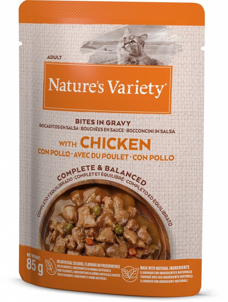 Natures Variety Cat Pouch Chicken 85gr x22