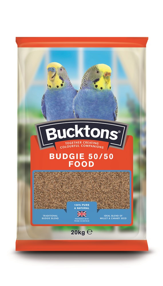 Bucktons 50/50 Budgie 20KG
