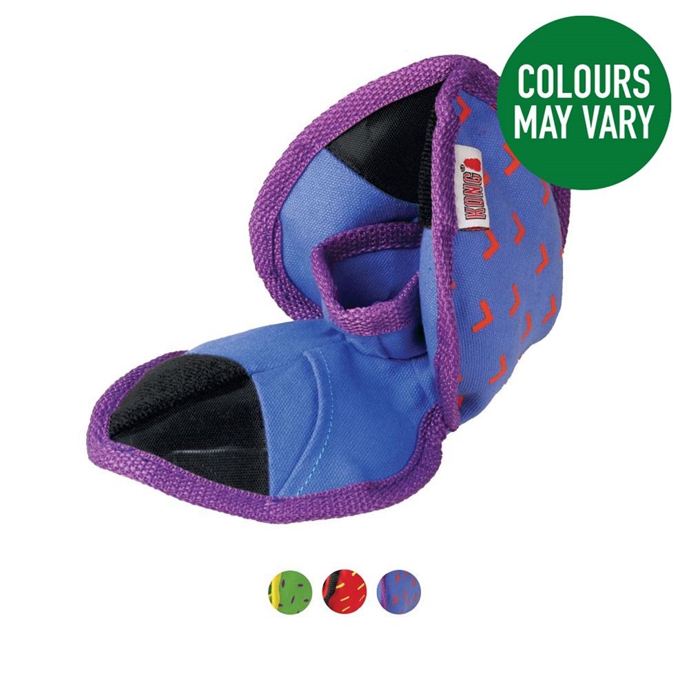 Kong Ballistic Hide 'n Treat Medium Assorted Colours