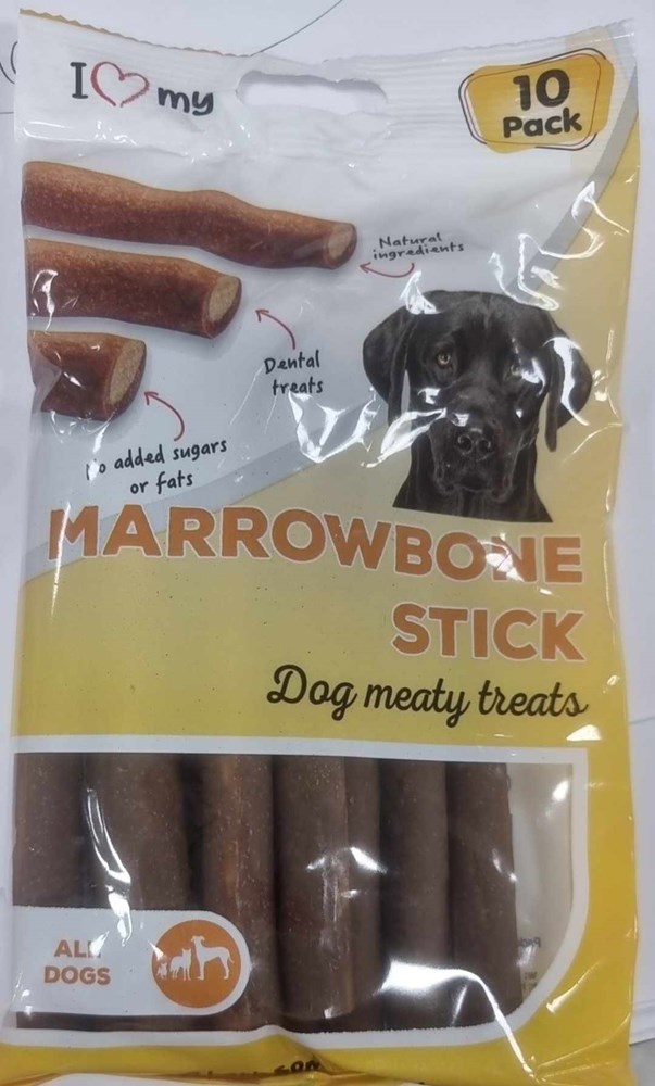 I Love My Pet Marrowbone Sticks 10pk 200g