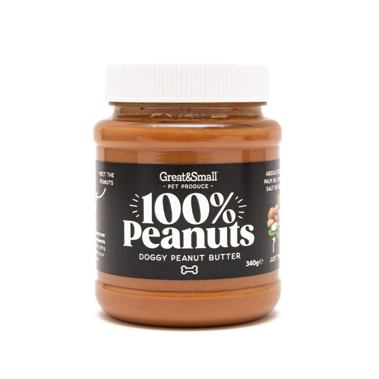 Great&Small 100% Peanut Butter For Dogs 340g