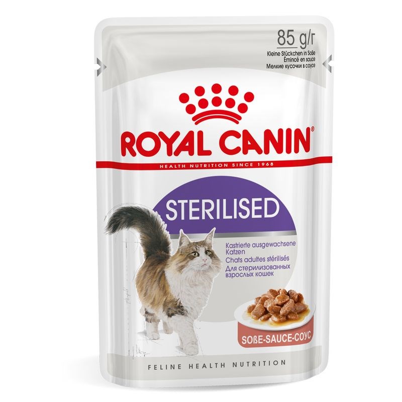 Royal Canin Sterilised Cat Gravy 12x85g
