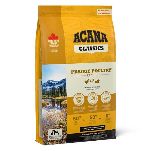 Acana Classic Prairie Poultry Dog Food 9.7kg