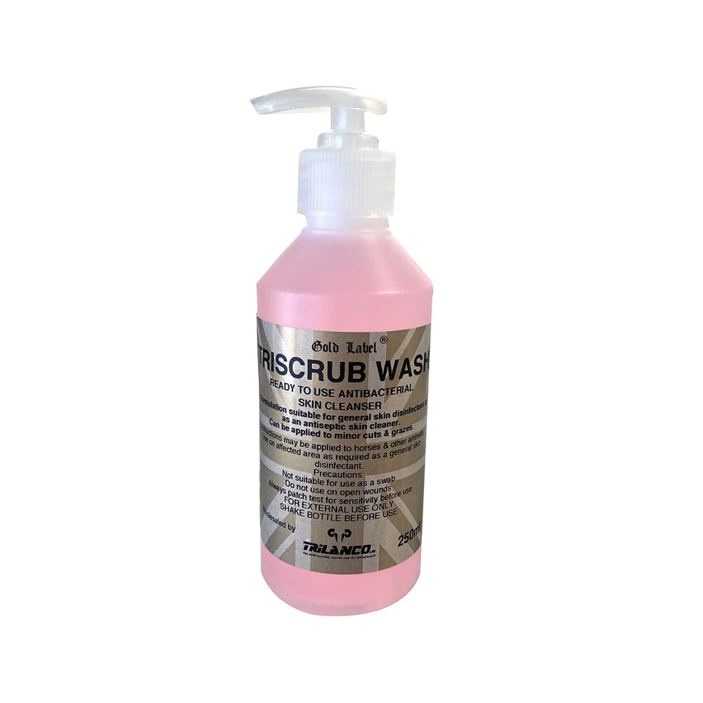 Gold Label Triscrub Wash 250ml