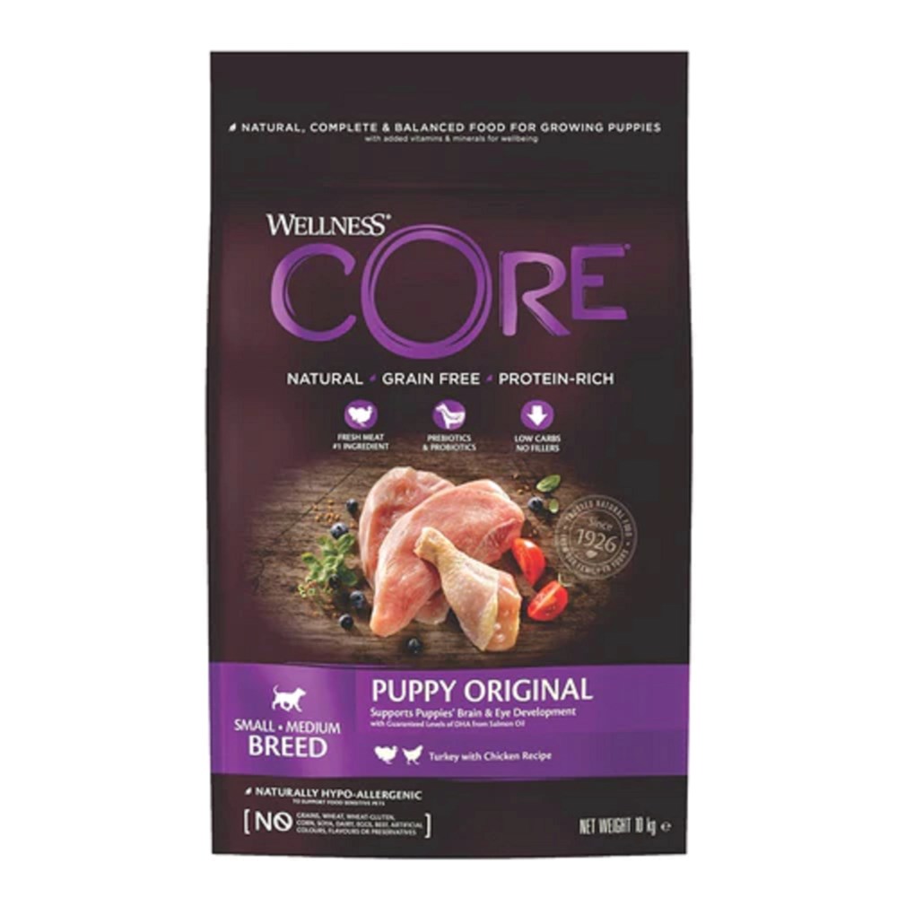 Wellness Core Puppy Turkey with Chicken 10kg