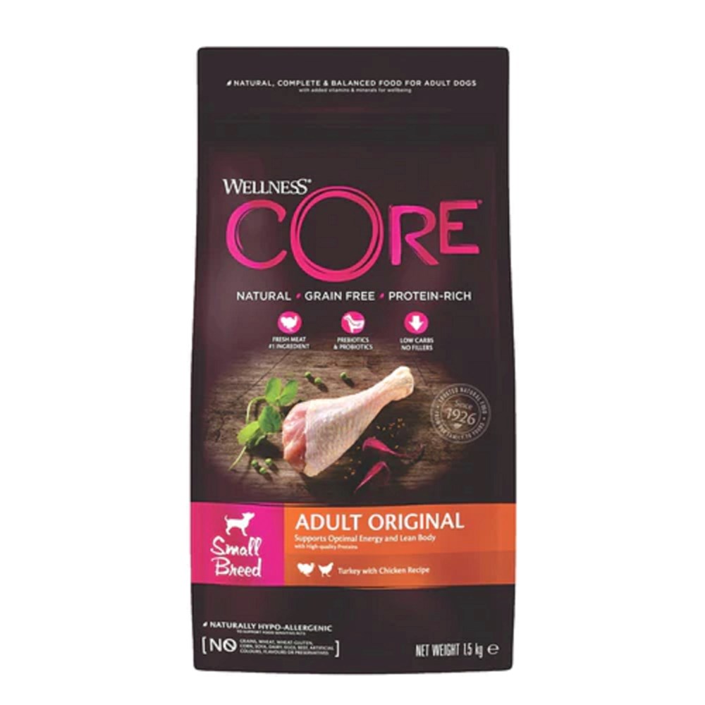 Wellness Core Small Breed Healthy Weight Turkey 1.5kg