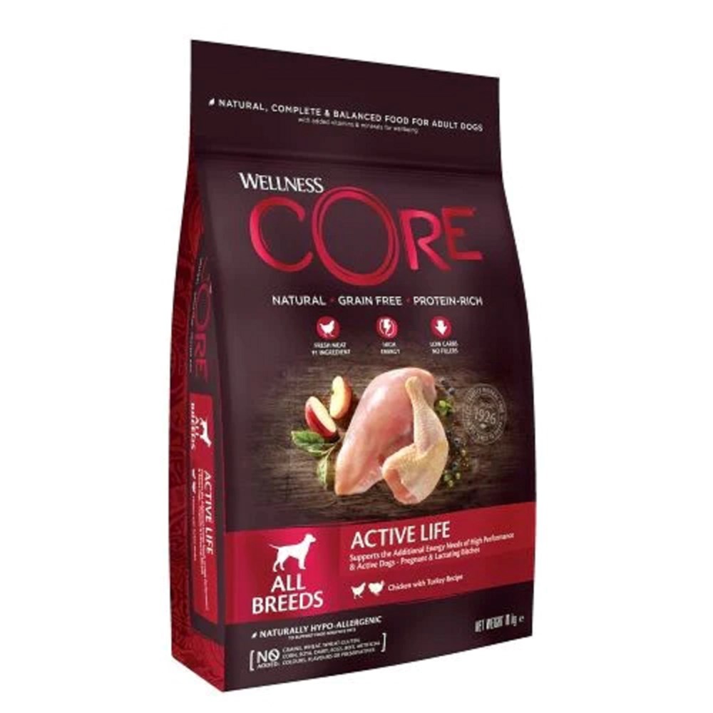 Wellness Core Active Life Chicken With Turkey 10kg