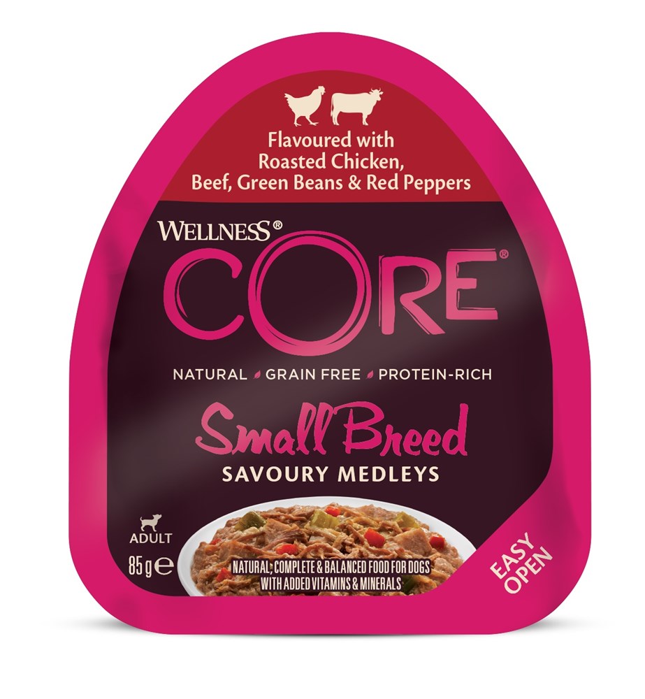 Wellness Core Small Breed Savory Medley Chicken and Beef 85g