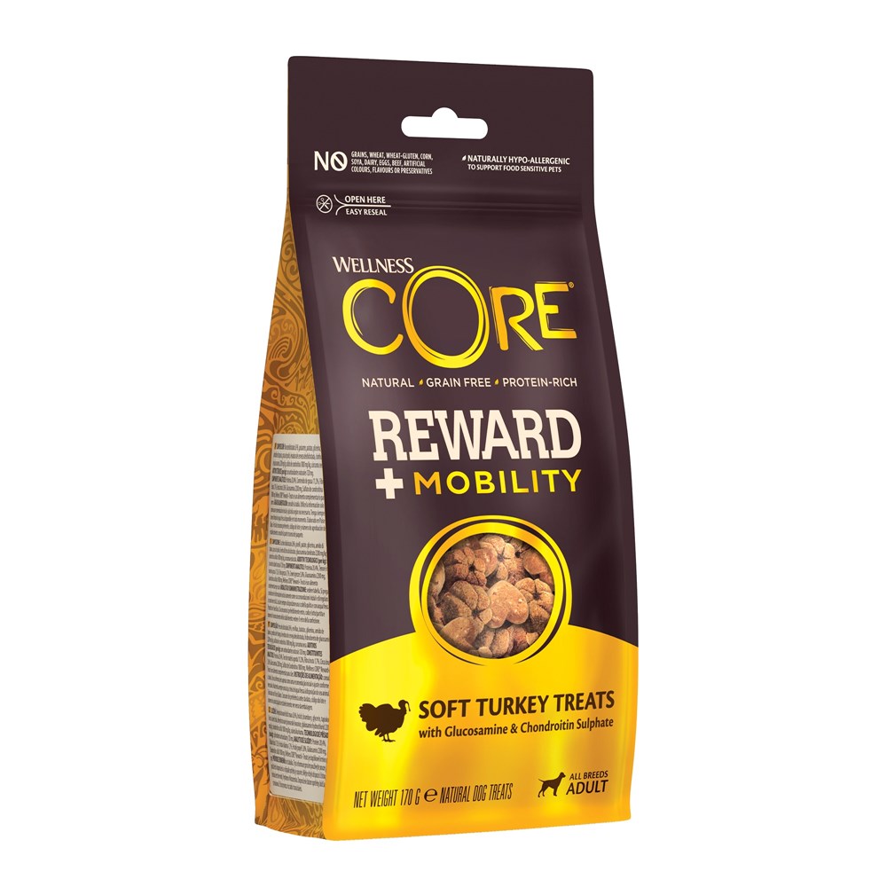 Wellness Core Reward + Treats Mobility Turkey 170g
