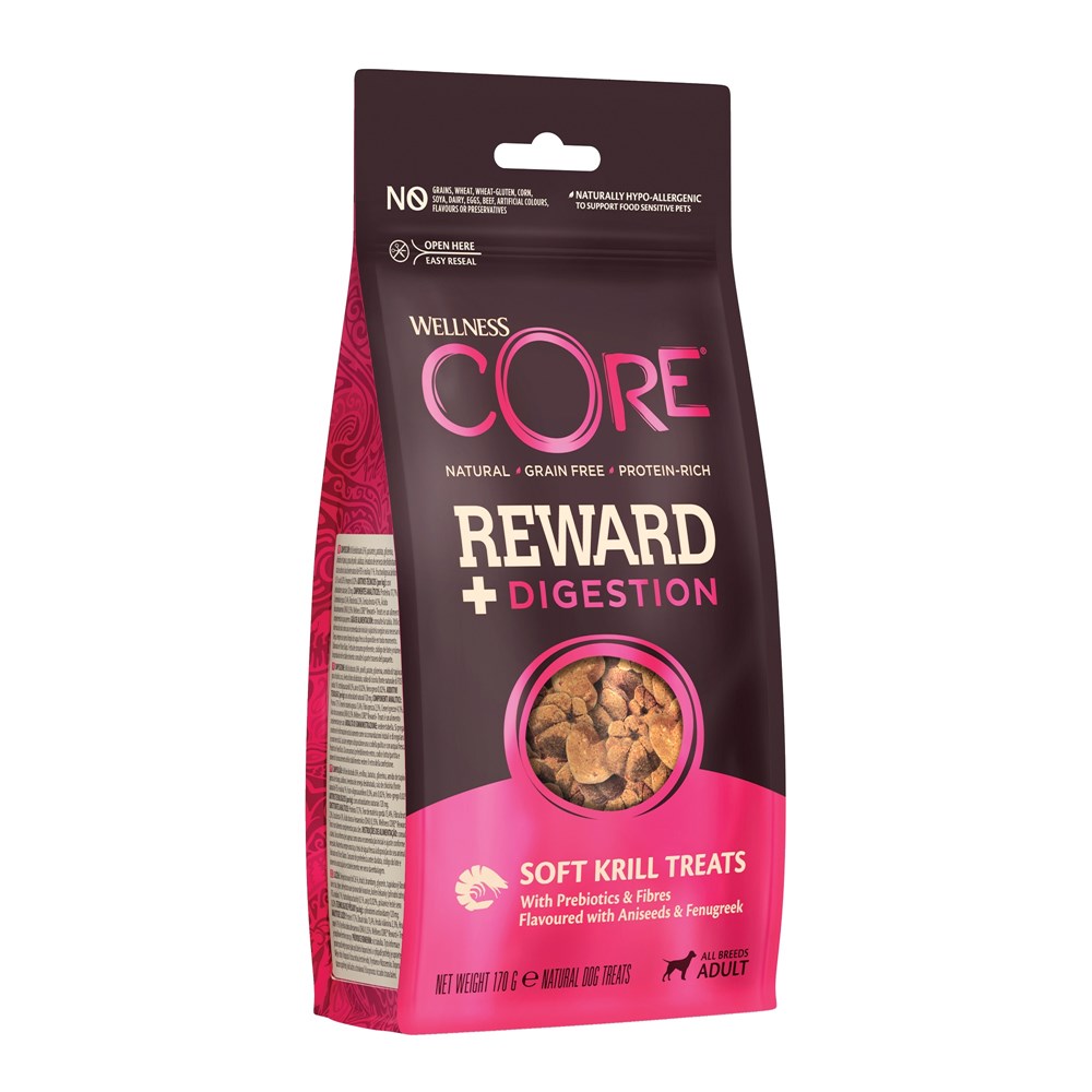 Wellness Core Reward + Treats Digestion Krill 170g