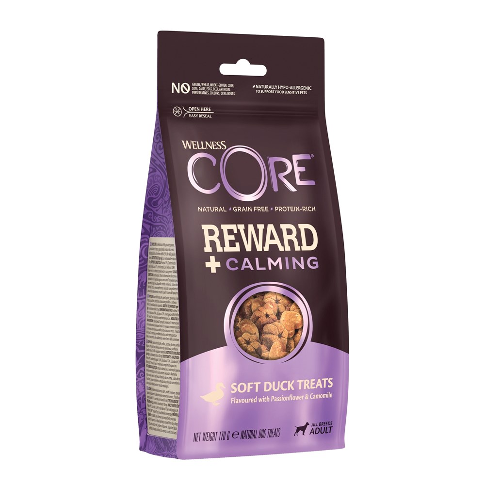 Wellness Core Reward + Treats Calming Duck 170g
