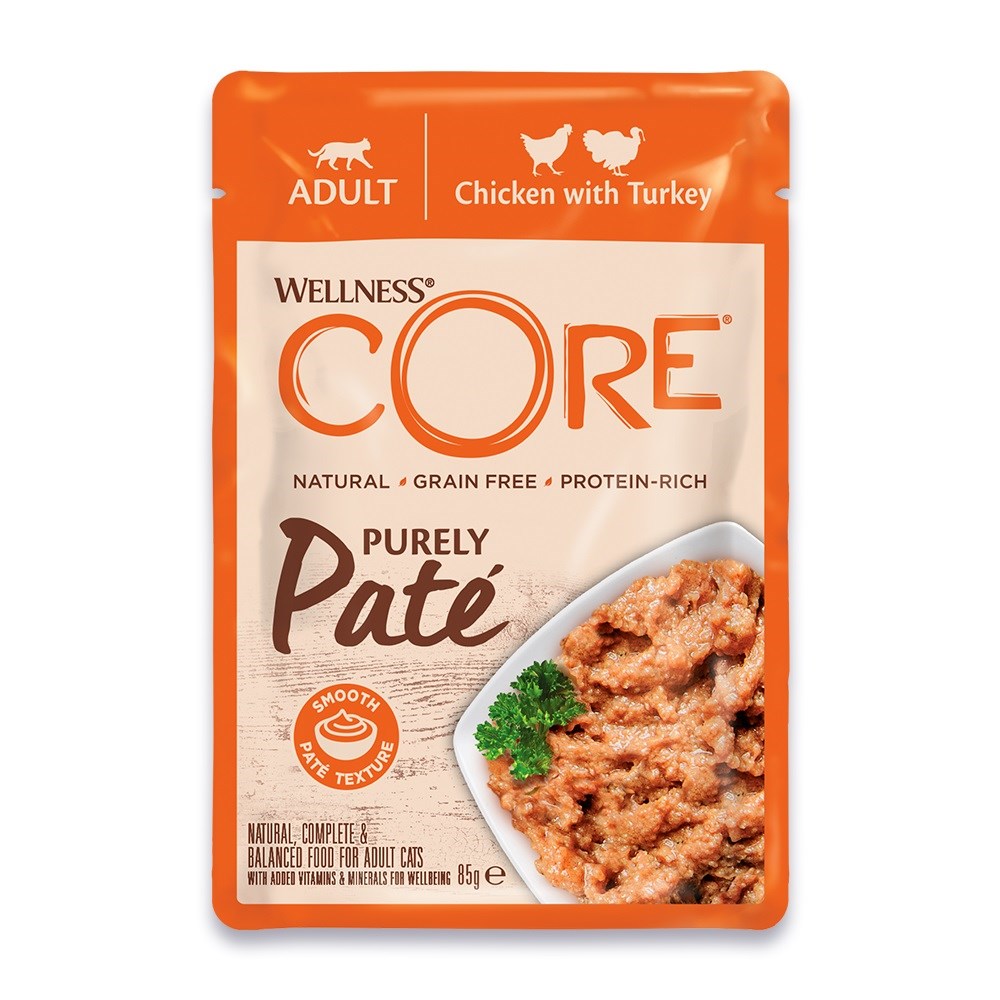Wellness Core Purely Pate Chicken/Turkey 85g