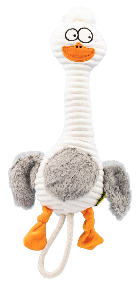 Seagull Plush Dog toy with Squeaker
