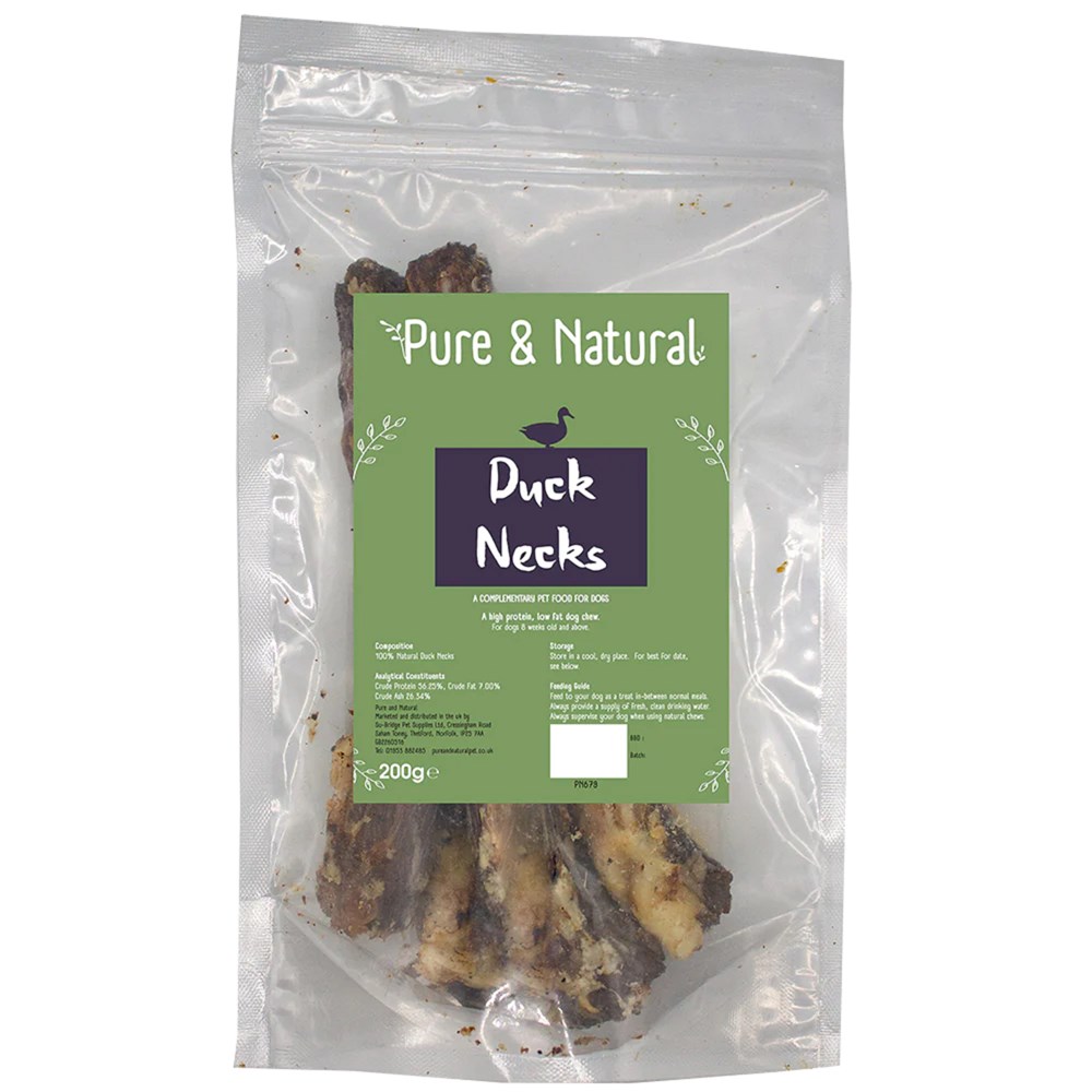 Pure & Natural Duck Necks 200gm