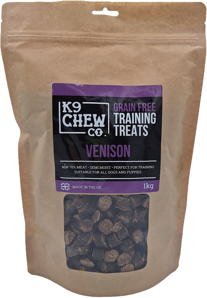 K9 Chew Co. Venison Training Treats 1kg