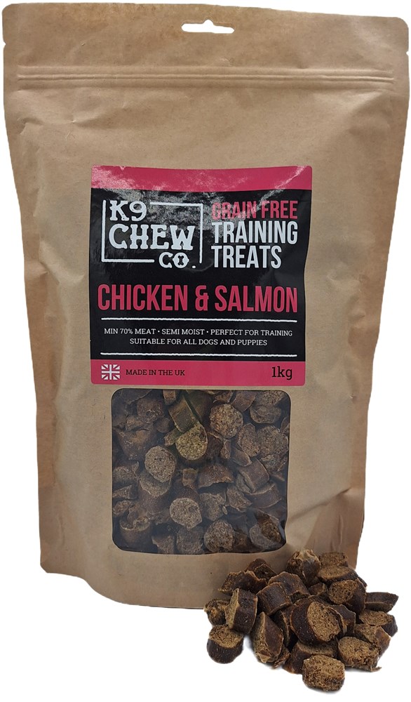 K9 Chew Co. Chicken & Salmon Treats 1kg