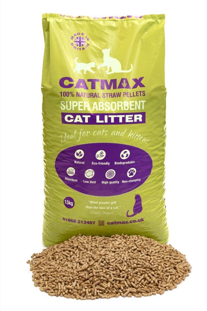 Catmax Straw Pellets Cat Litter 15kg