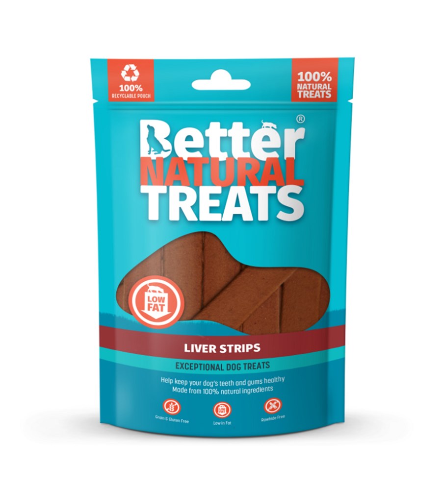 Better Natural Treats Liver Strips 90g