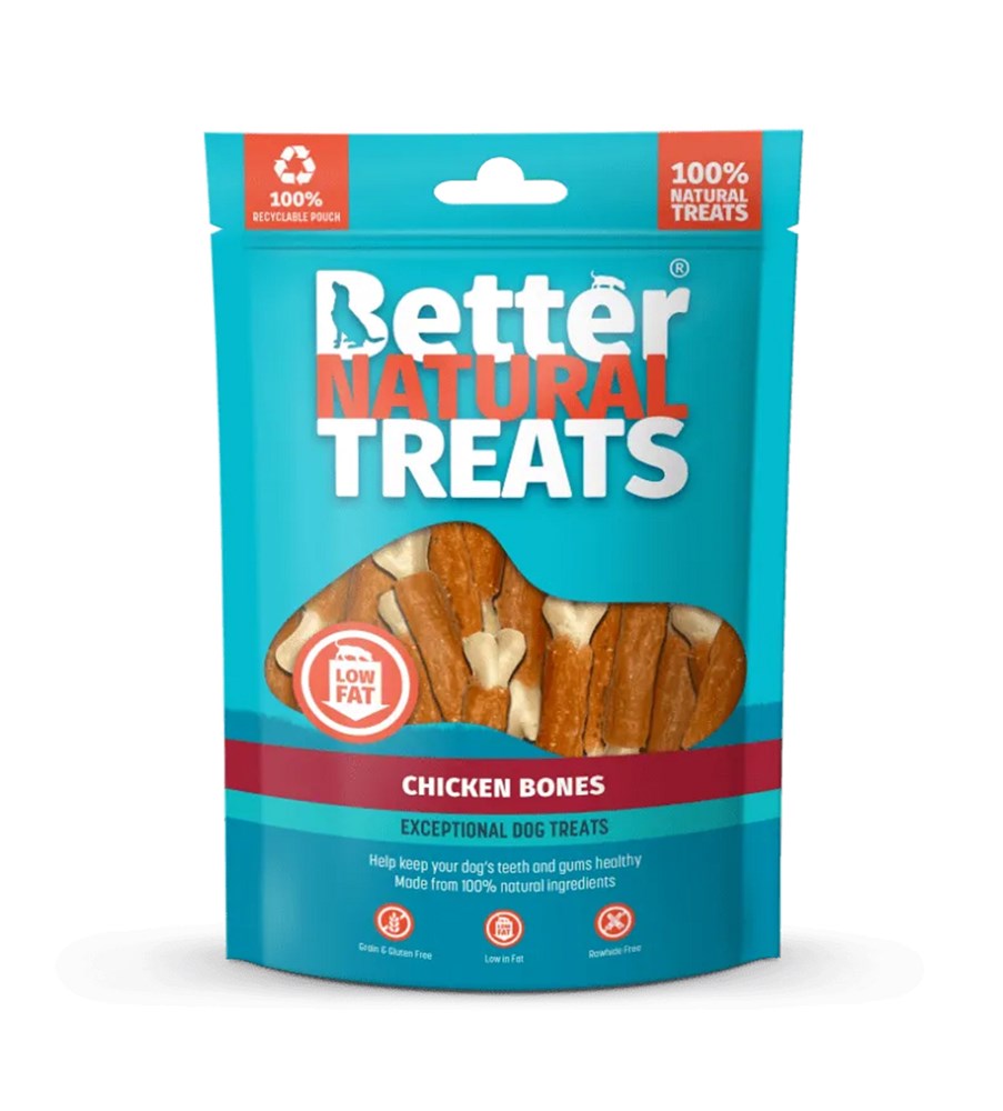 Better Natural Treats Chicken Bones 90g
