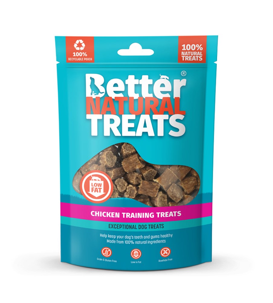 Better Natural Treats Chicken Training Treats 90g