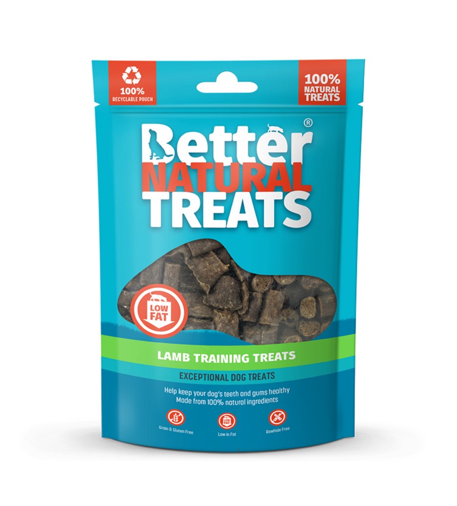 Better Natural Treats Lamb Training Treats 90g