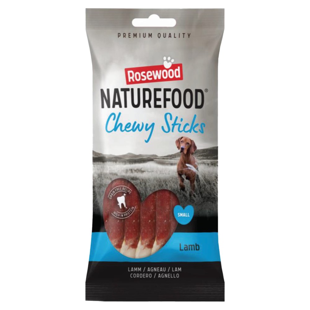 NATUREFOOD CHEWY STICKS LAMB 8PC 72G