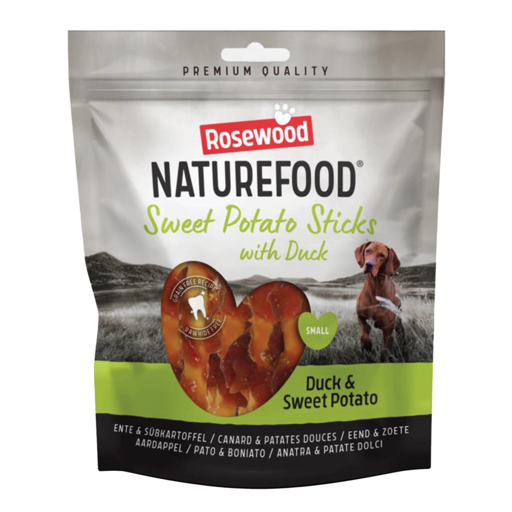 Naturefood Duck Sweet Potato Sticks Value Pack 320g
