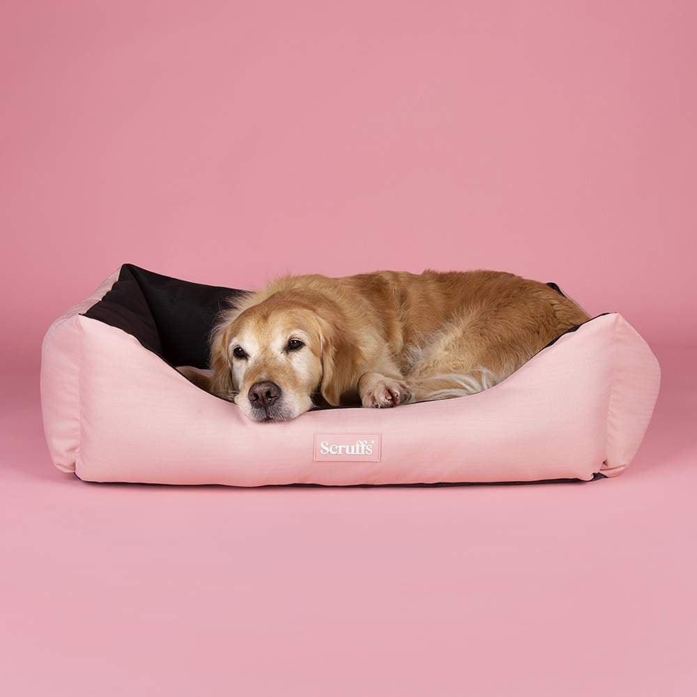 SCRUFFS EXPEDITION BOX BED ROSE QUARTZ M