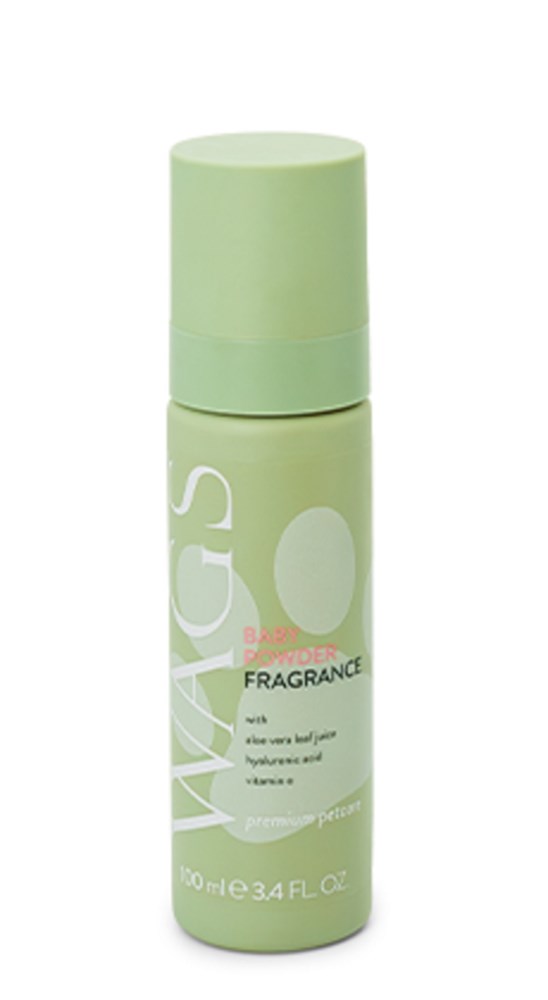 WAGS Baby Powder Fragrance spray for All Dogs 100ml