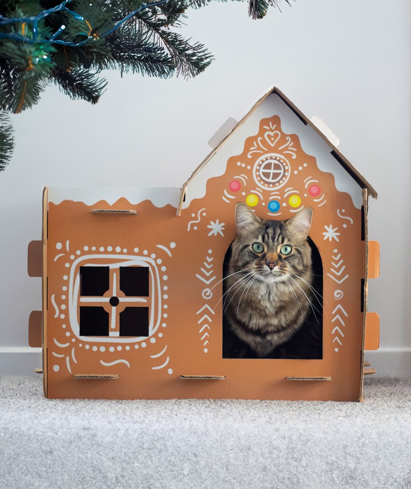 Build Your Own Gingerbread House Scratcher