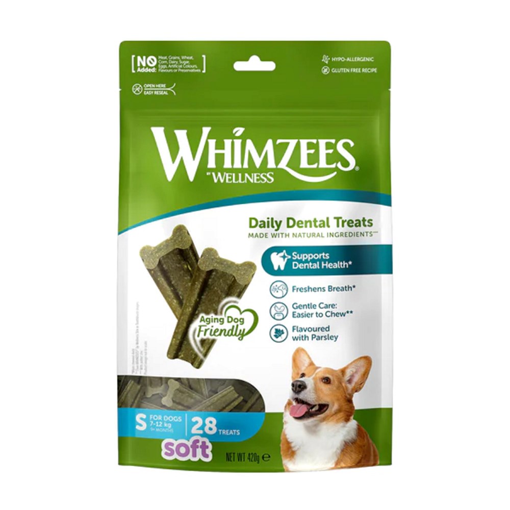 Whimzees Soft Value Bag Small - 28 Pack