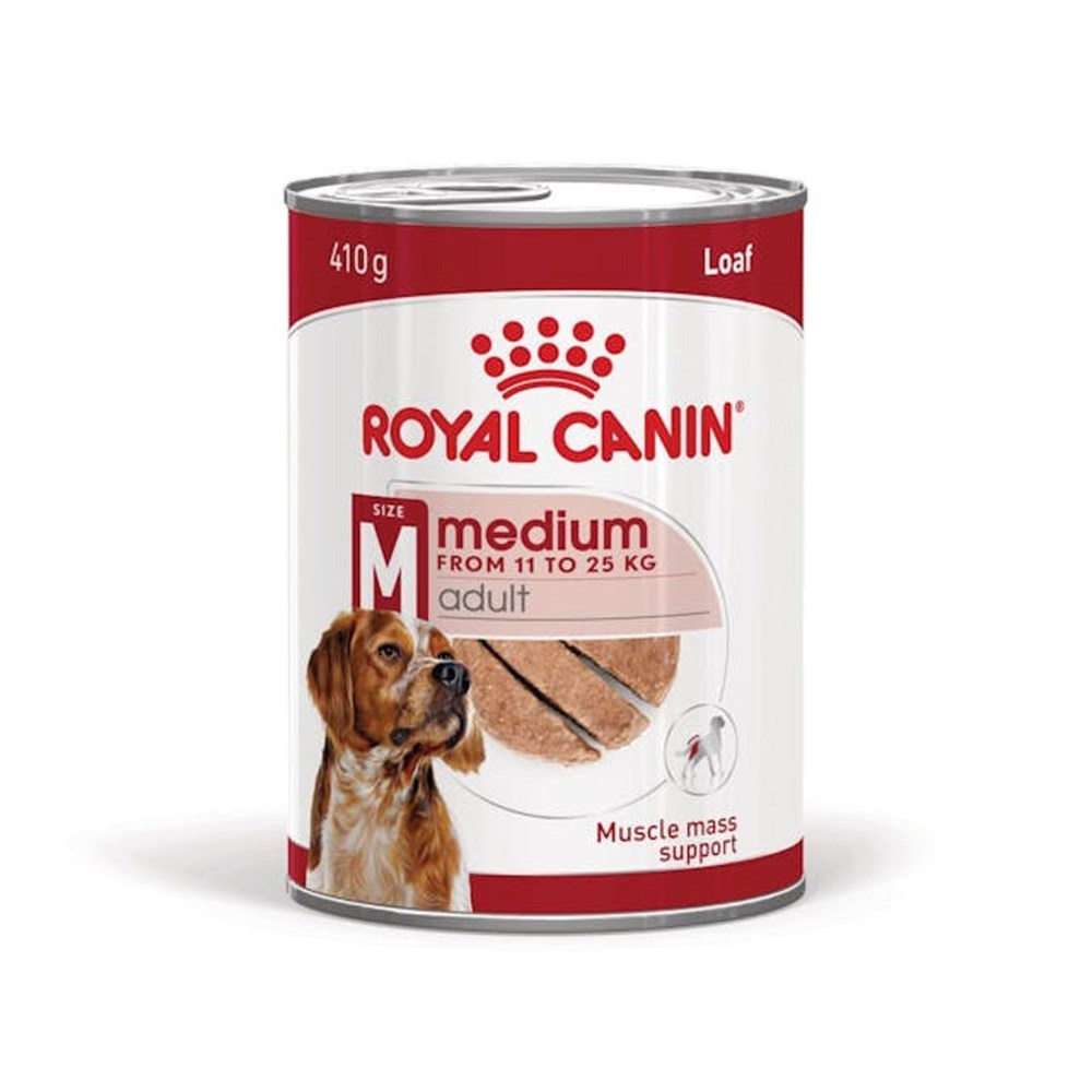 Royal Cani Medium Adult Loaf in Tin 410g