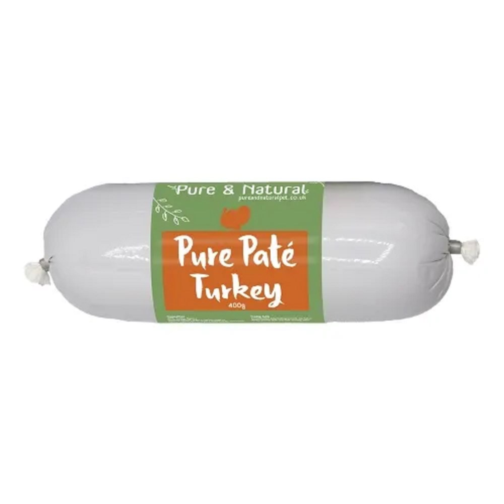 Pure & Natural Pure Pate Sausage Turkey 400g