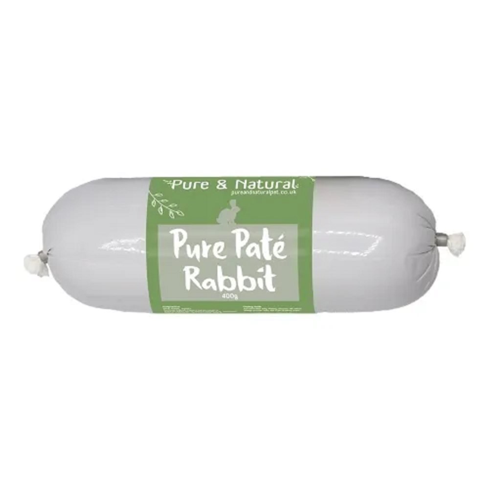 Pure & Natural Pure Pate Sausage Rabbit 400g
