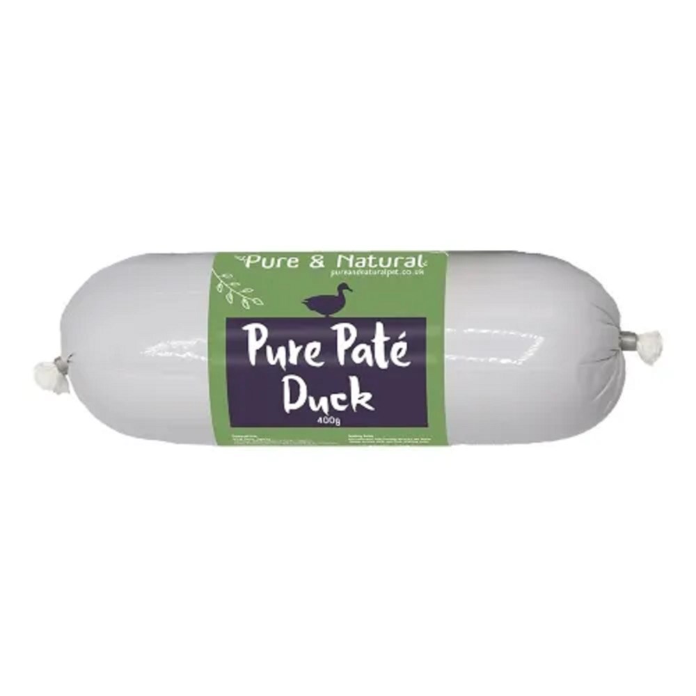 Pure & Natural Pure Pate Sausage Duck 400g