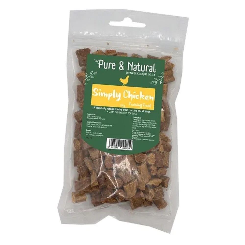 Pure & Natural Simply Meaty Training Treats Chicken 100g