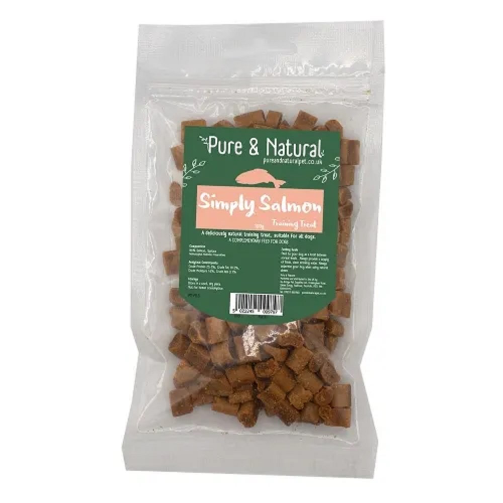 Pure & Natural Simply Meaty Training Treats Salmon 100g