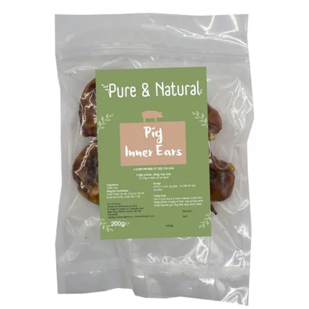 Pure & Natural Pig Inner Ears 000g