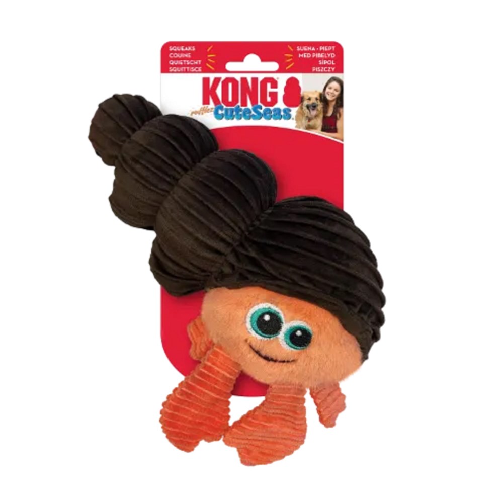 Kong Cuteseas Rufflez Hermit Crab Small/Medium