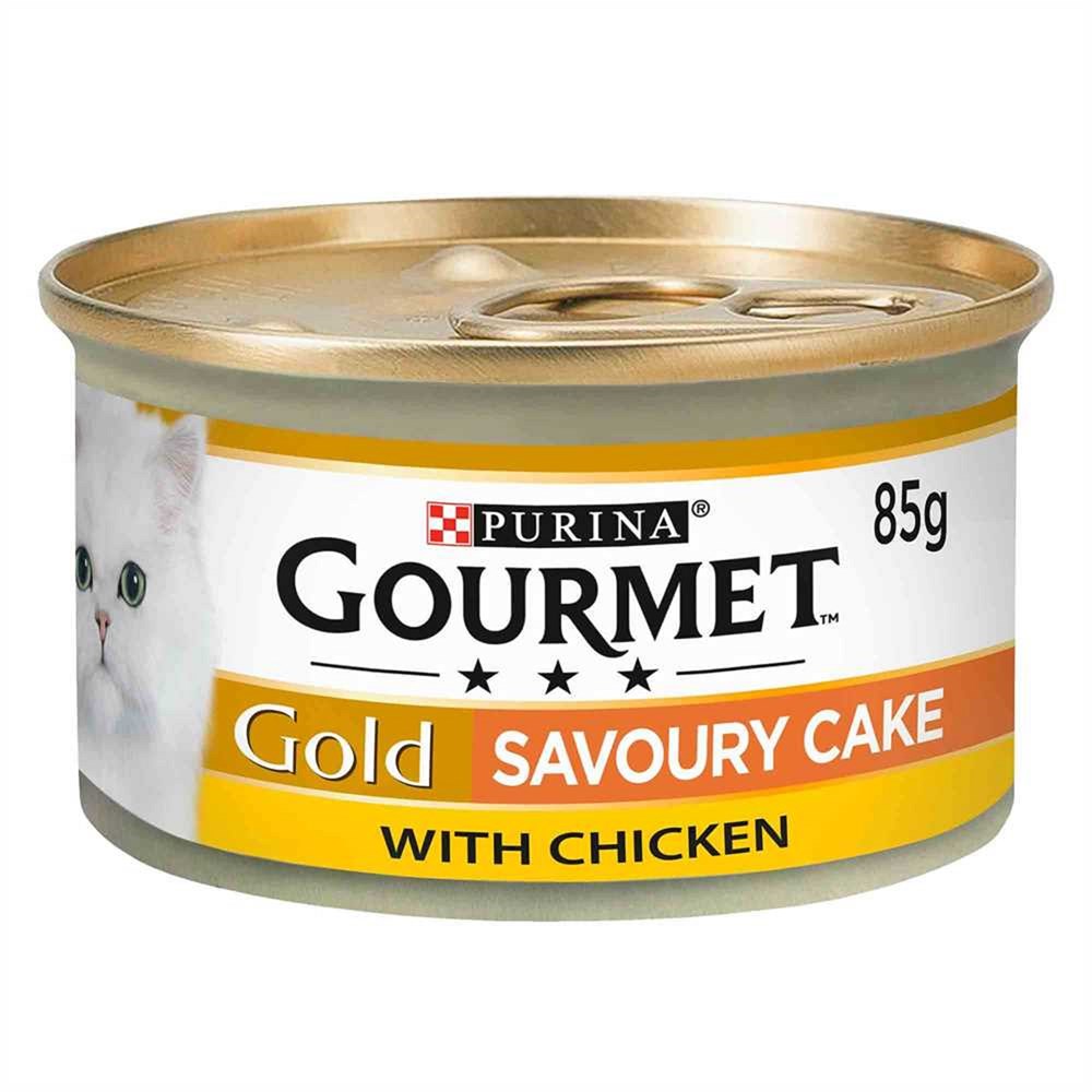 Gourmet Gold Savoury Cake Chicken 85g