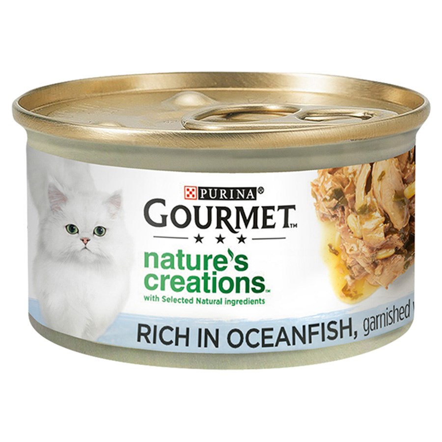 Gourmet Natures Creations Cat Food Fish 85g