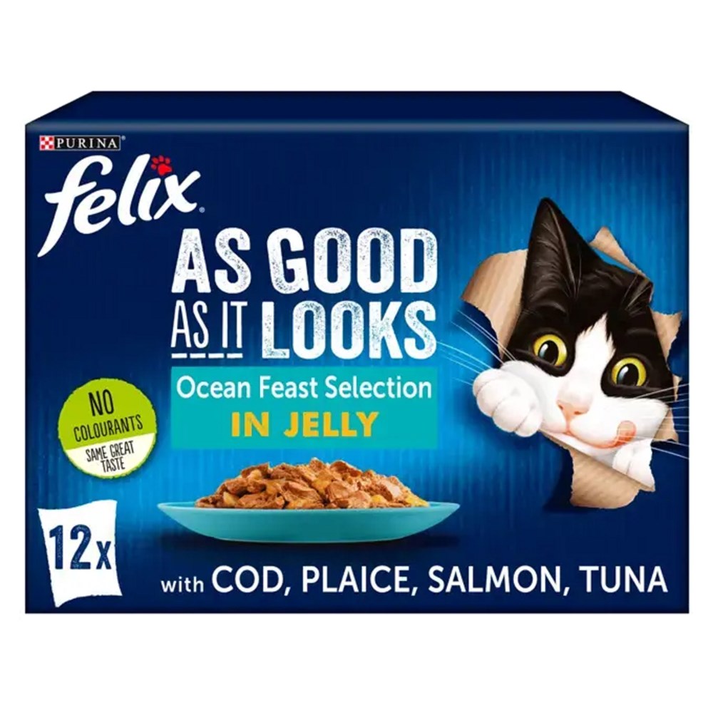 Felix Pouch As Good As It Looks Ocean Feasts 12 x 85g