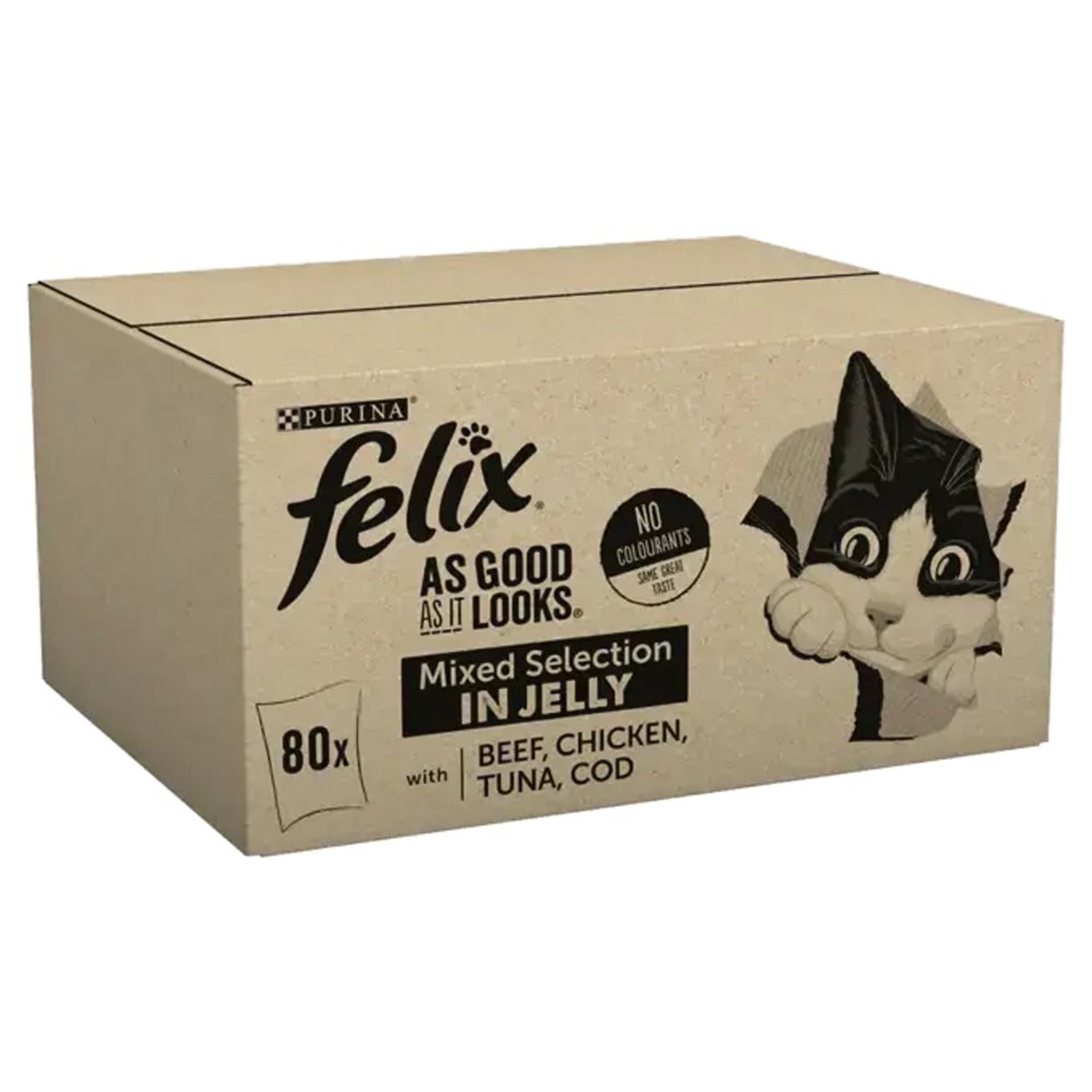 Felix As Good As It Looks Jelly Selection 80 x 85g