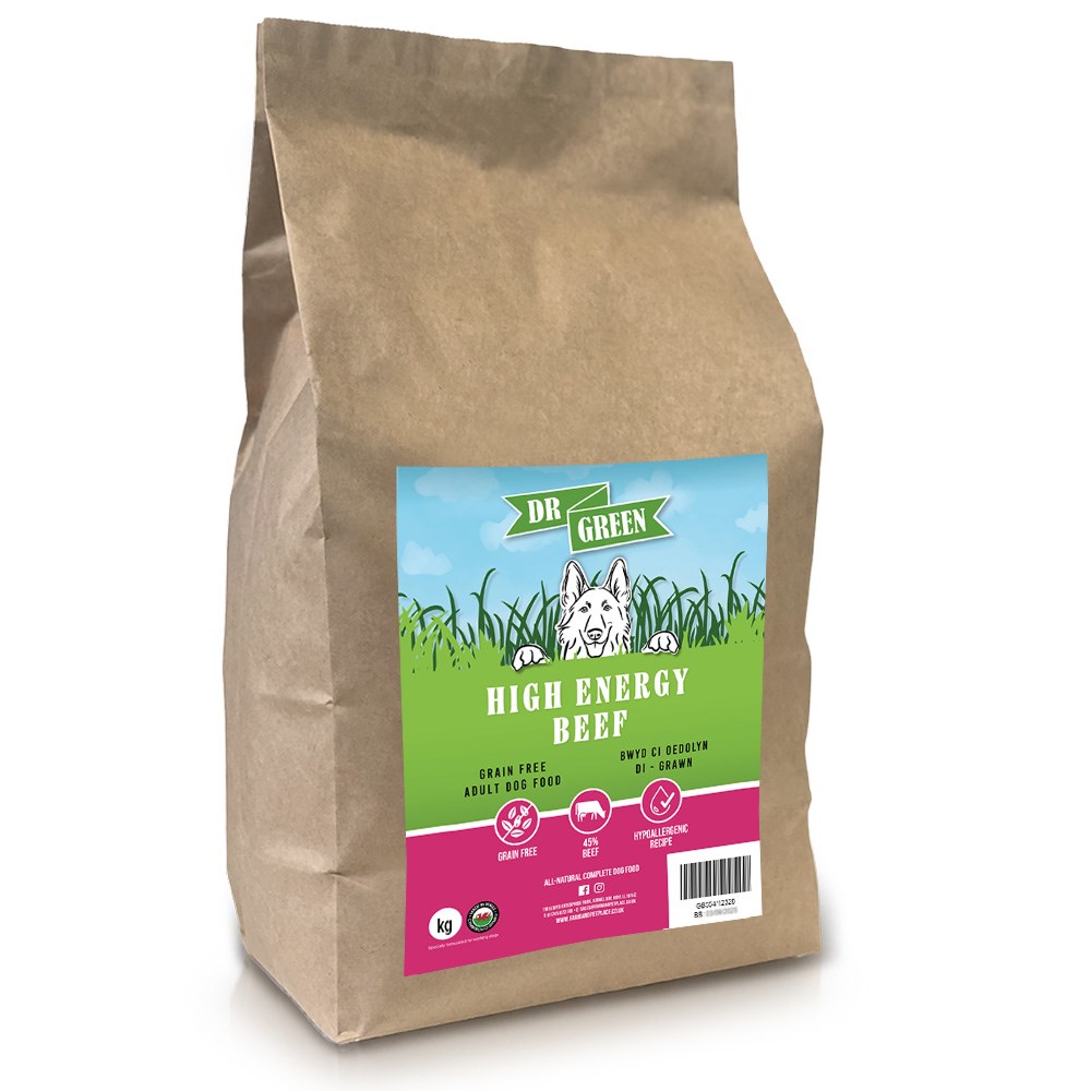 Dr Green Grain Free High Energy Beef 2kg