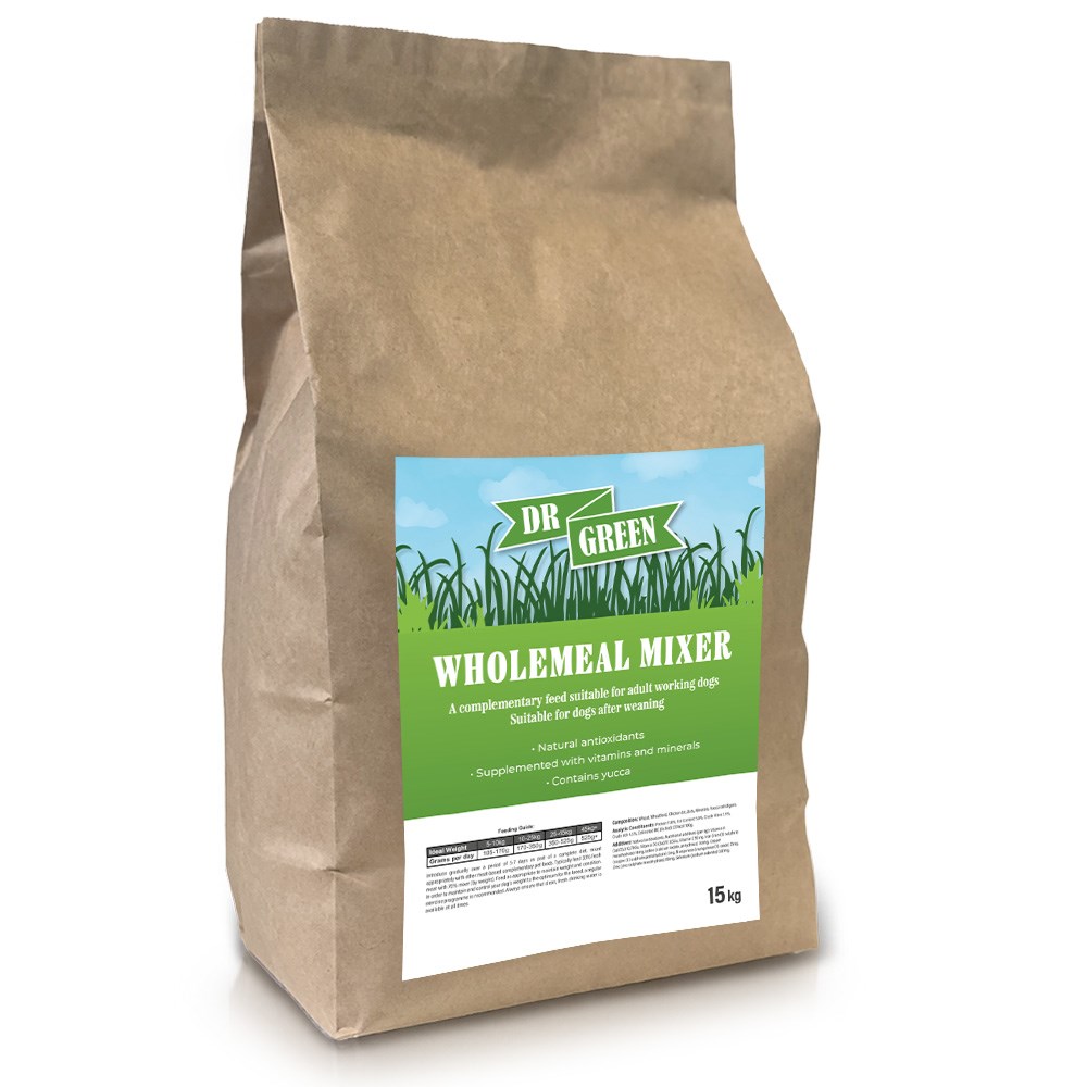 Dr Green Wholemeal Mixer Working Dog 15kg