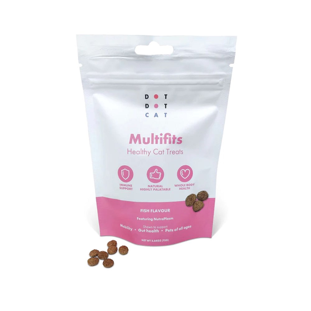 DotDotPet Multifit Cat Treats 75g