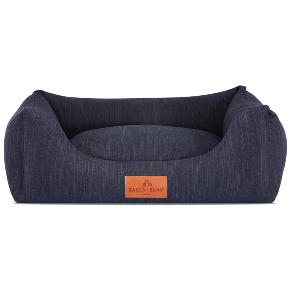 Baker & Bray Eco Comfort Medium Dog Bed Navy